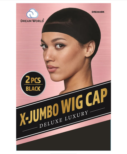 Dream World X-Jumbo Wig Cap DRE060BK