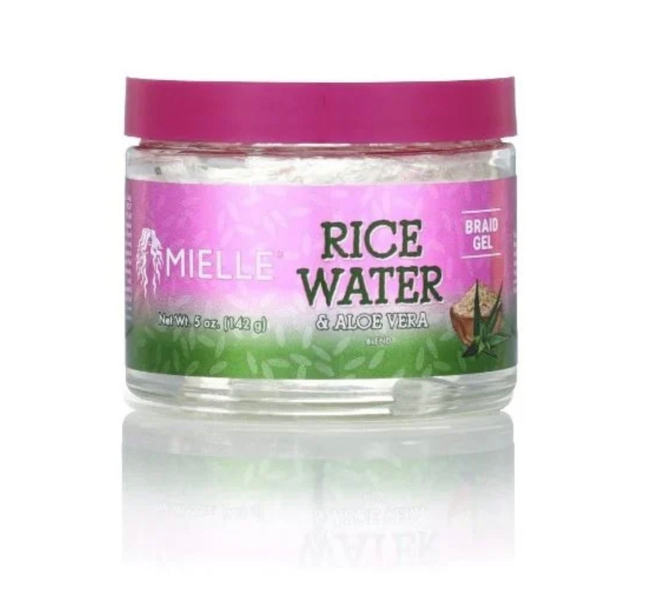 Mielle Rice Water & Aloe Braid Gel 5oz