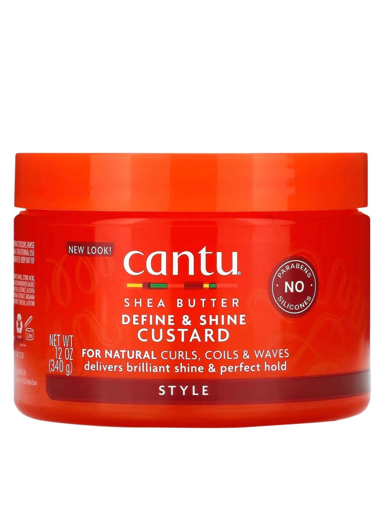 Cantu Natural Define & Shine Custard 12oz