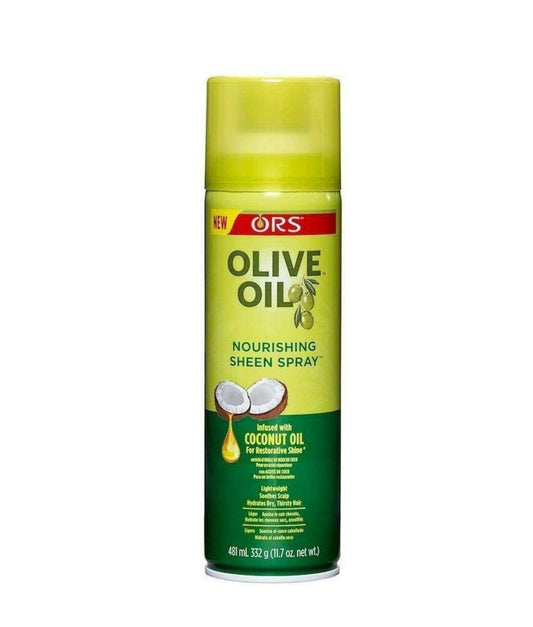 ORS Olive Oil Nourishing Sheen Spray Infused Coconut Oil 11.5 oz
