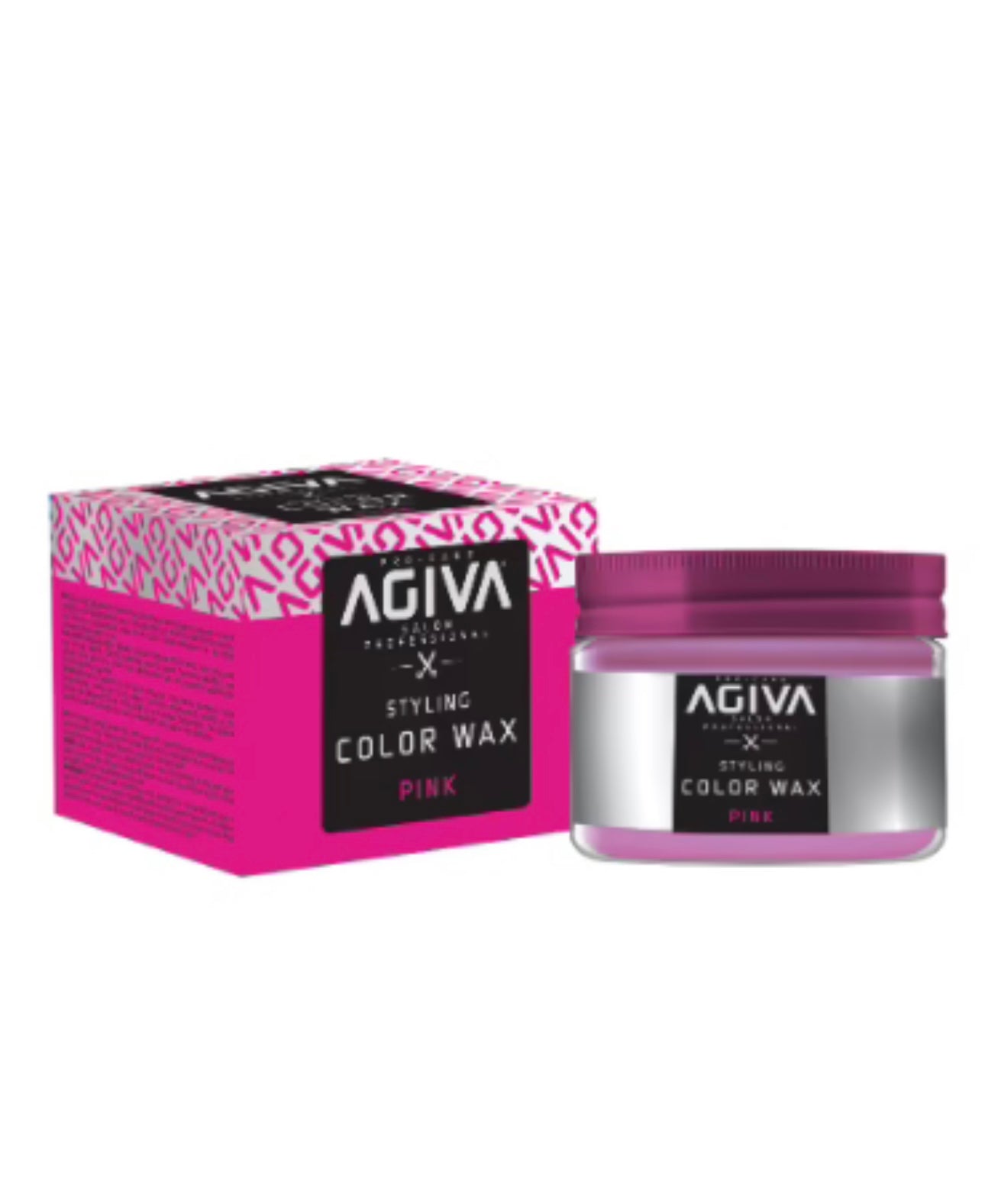 Agiva Hair Styling Color Wax Pink 120ml