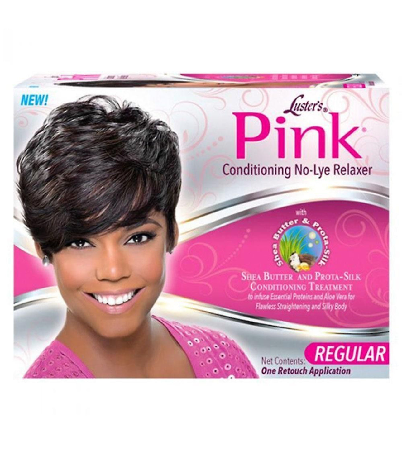 Pink Conditioning No-Lye Relaxer Kit 1 App. Regular