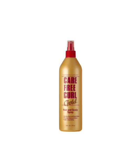 Care Free Curl Gold Hair & Scalp Spray 16 oz