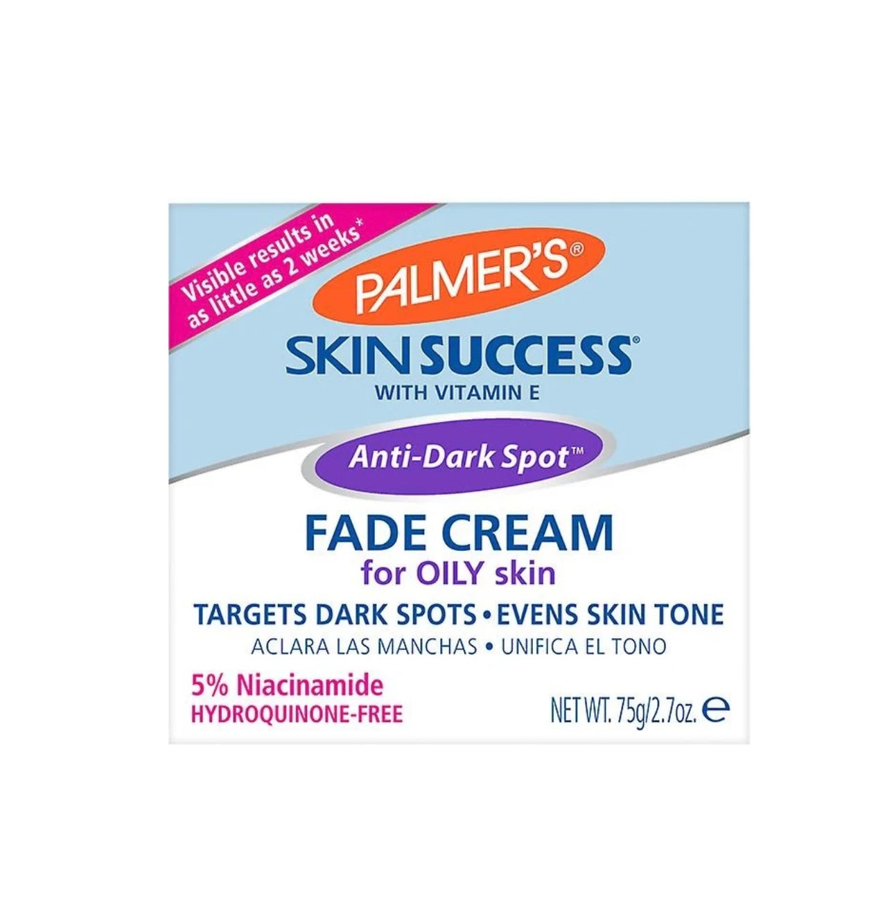 Palmer's Skin Success Fade Cream Oily Skin 75g