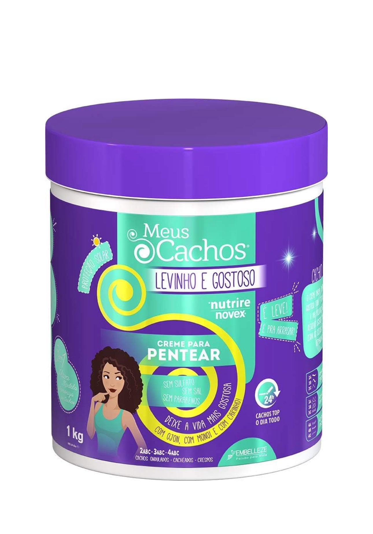 Novex My Curls Super Curly Leave In Conditioner 1kg