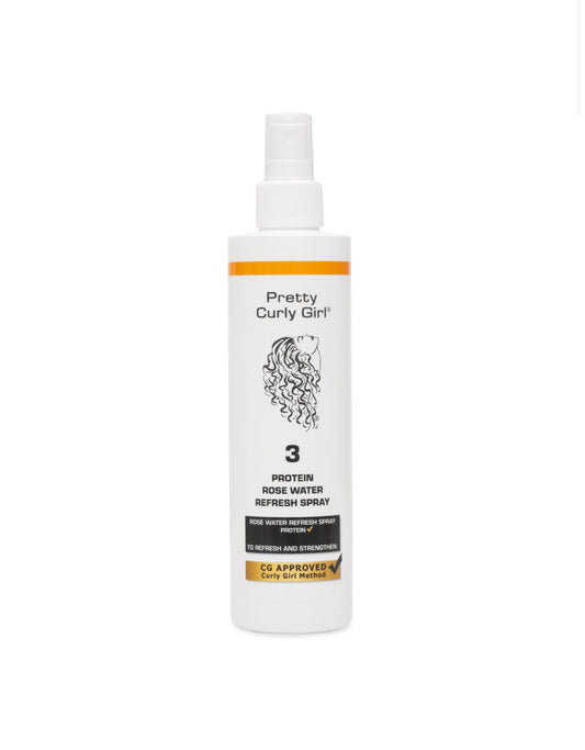 Pretty Curly Girl Protein Rose Water Refresh Spray 250ml