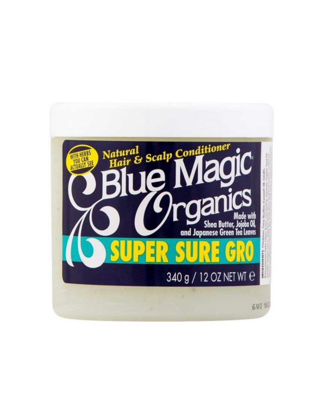 Blue Magic Hair & Scalp Conditioner Super Sure Gro 12oz