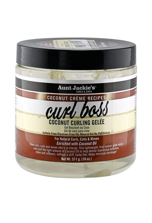 Aunt Jackie’s Coconut Creme Recipes Curl Boss Coconut Curling Gélee 15oz