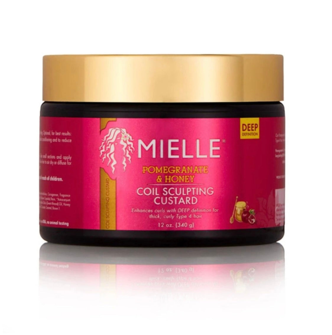 Mielle Pomegranate & Honey Coil Sculpting Custard 12oz