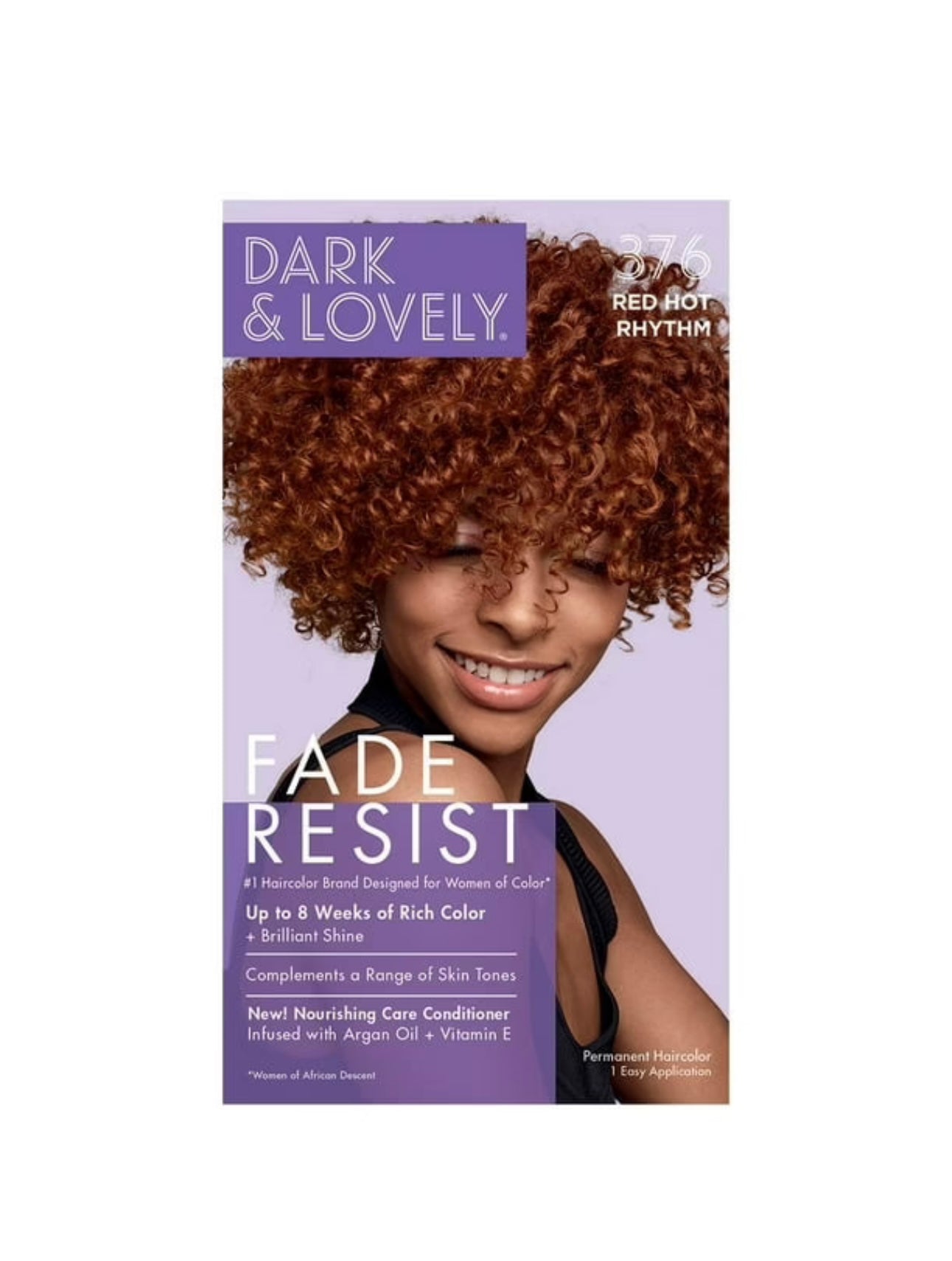 Dark & Lovely Fade Resist Hair Color - 376 Red Hot Rhythm