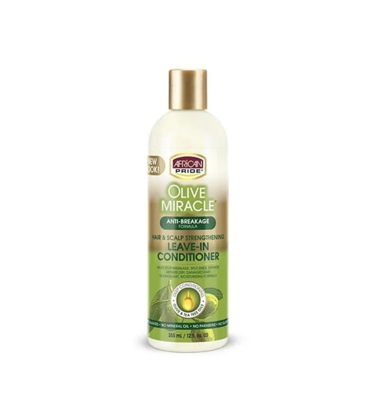 African Pride Olive Miracle Leave-In Conditioner 12 oz