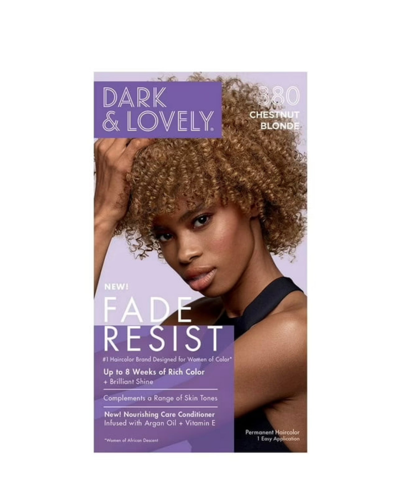 Dark And Lovely Fade Resist Hair Color - 380 Chestnut Blonde