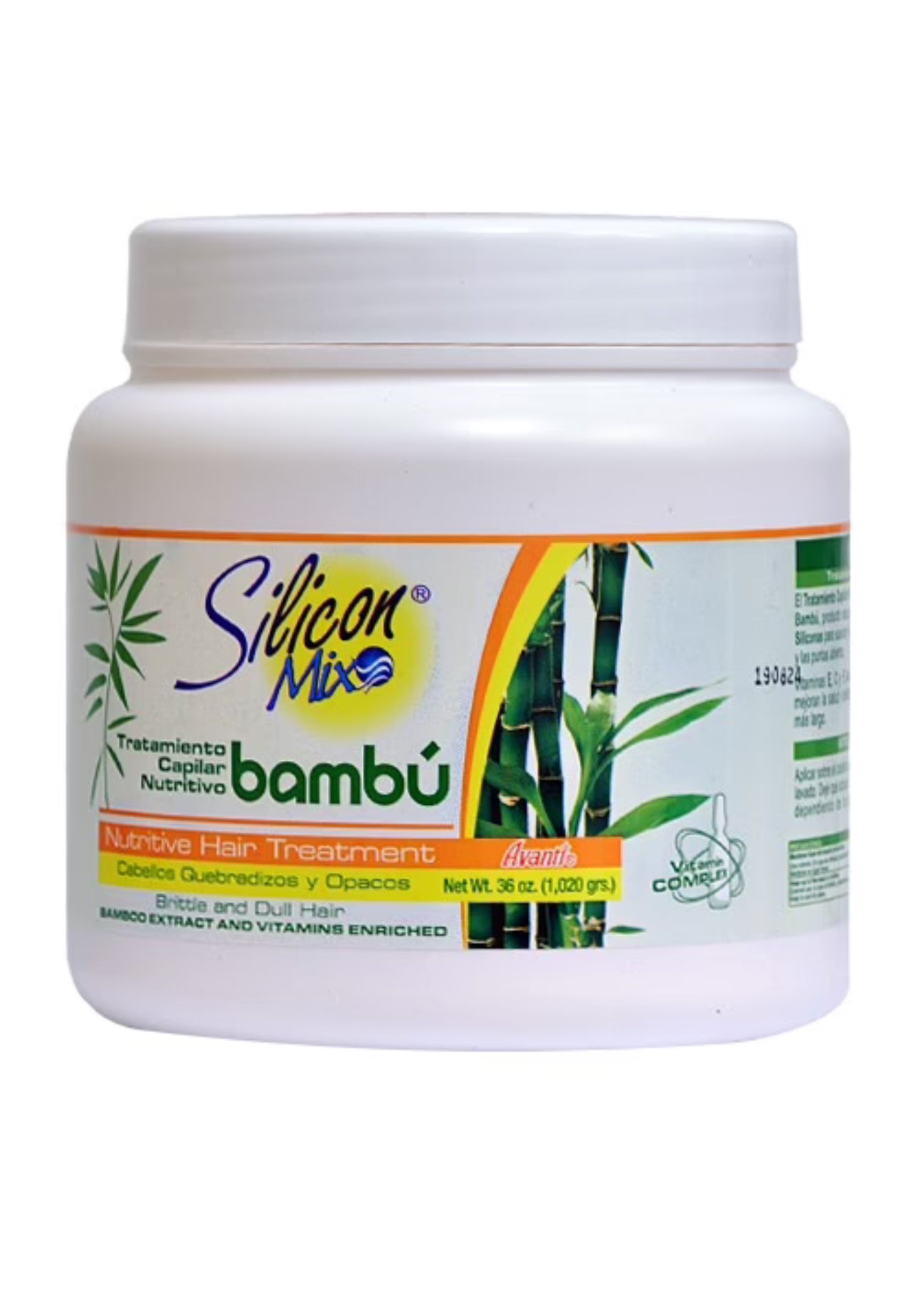 Silicon Mix Bambu Treatment Jar 36oz