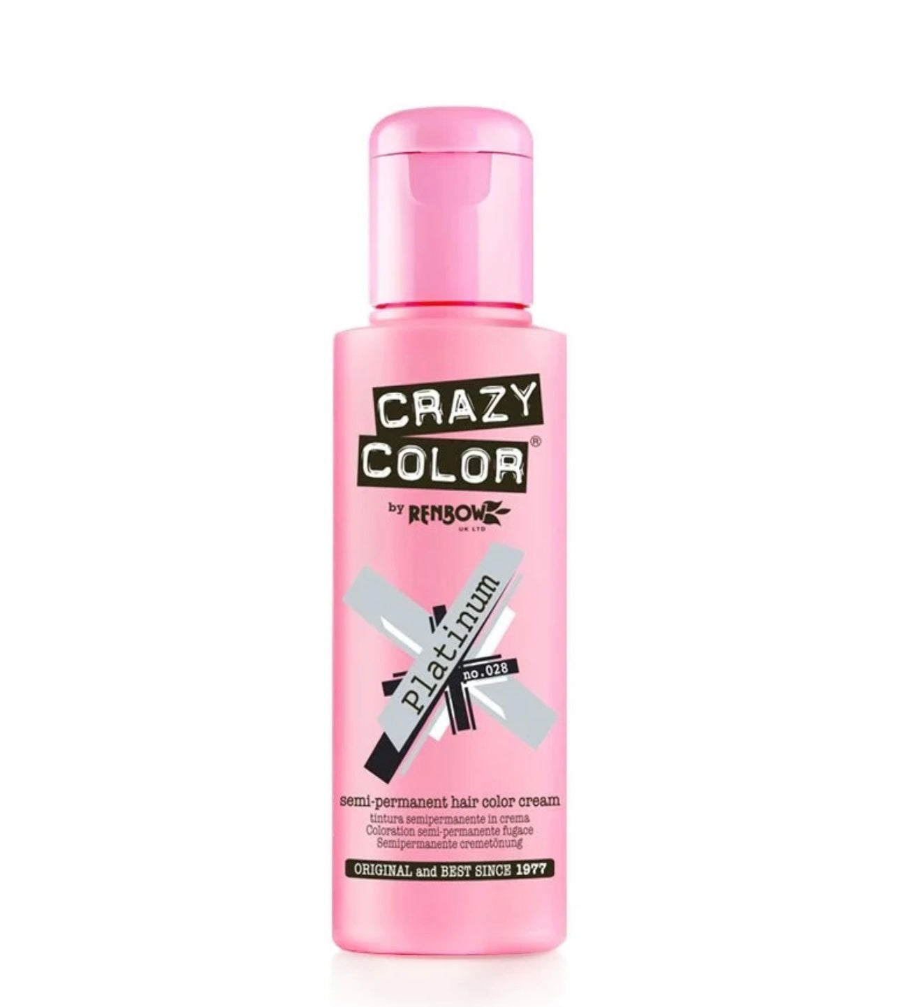 Crazy Color 028 Platinum 100ml