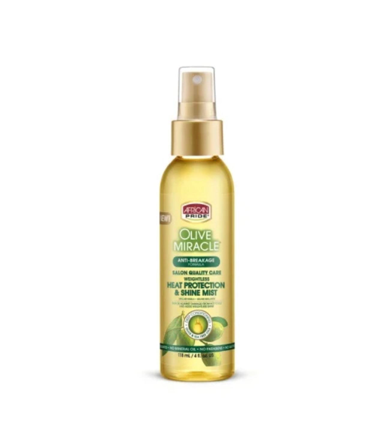 AP Olive Miracle Heat Protection Shine Mist 4oz