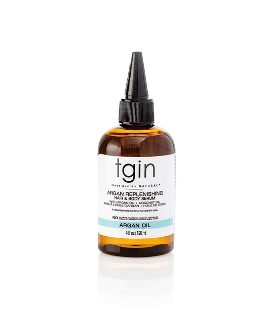 TGIN Argan Replenishing Hair & Body Serum - 4 Oz