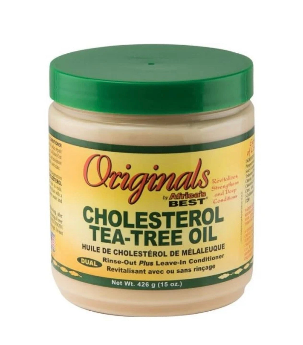 Africa's Best Organics Cholesterol Tea-Tree Oil 15 oz