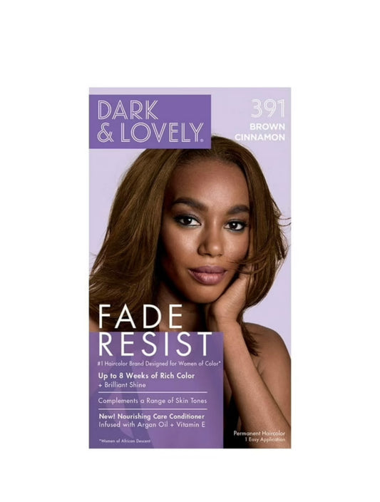 Dark And Lovely Fade Resist Hair Color - 391 Brown Cinnamon