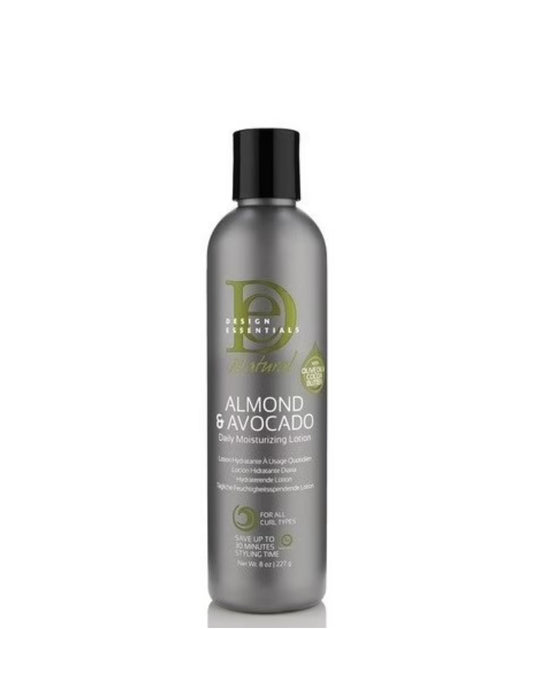 Design Essentials Almond & Avocado Daily Moisturizing Lotion 8oz