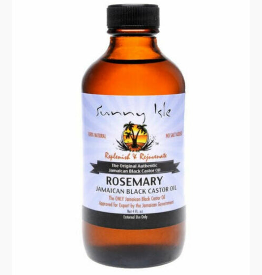 Sunny Isle Rosemary Jamaican Black Castor Oil 4 oz