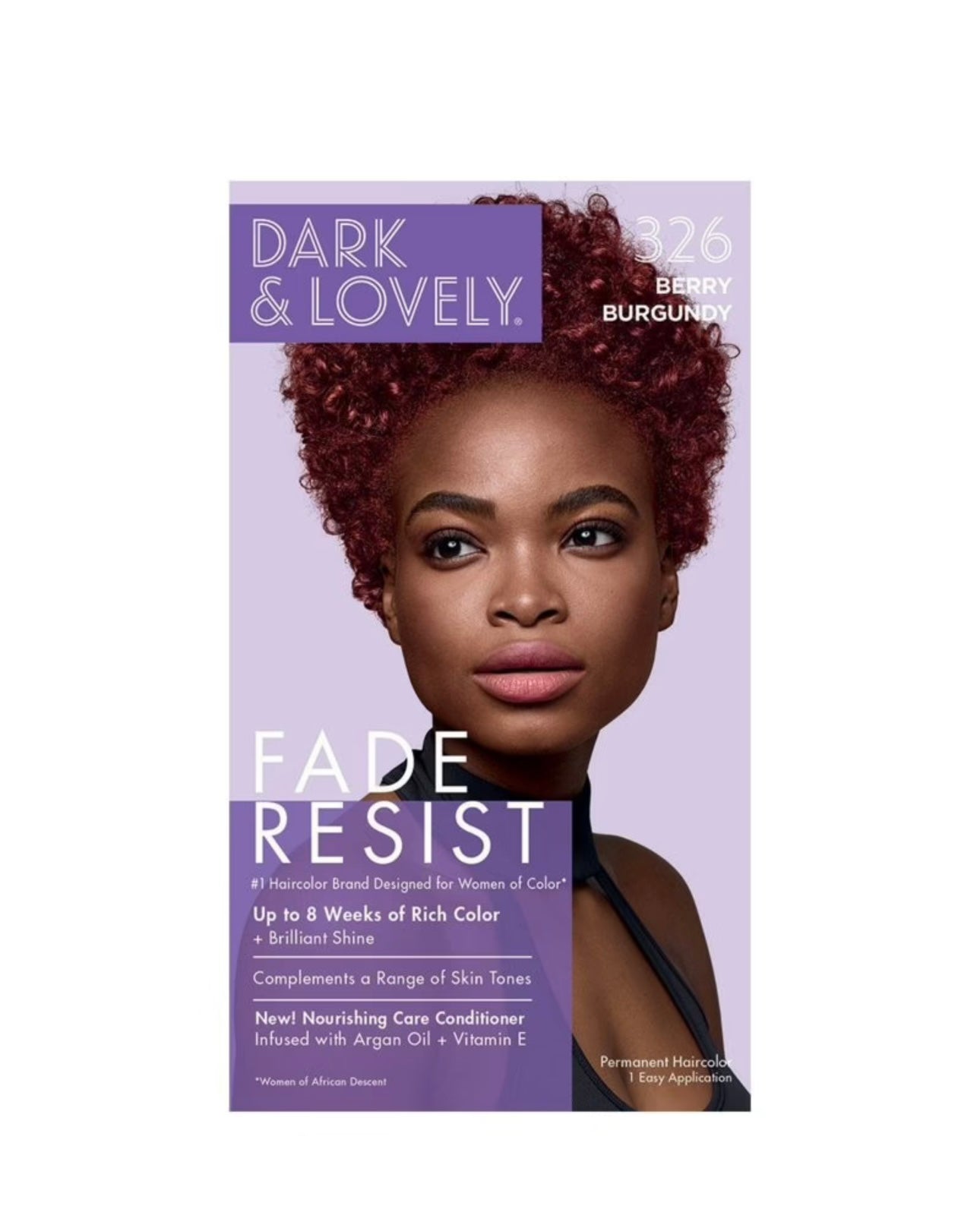 Dark & Lovely Fade Resist Hair Color - 326 Berry Burgundy