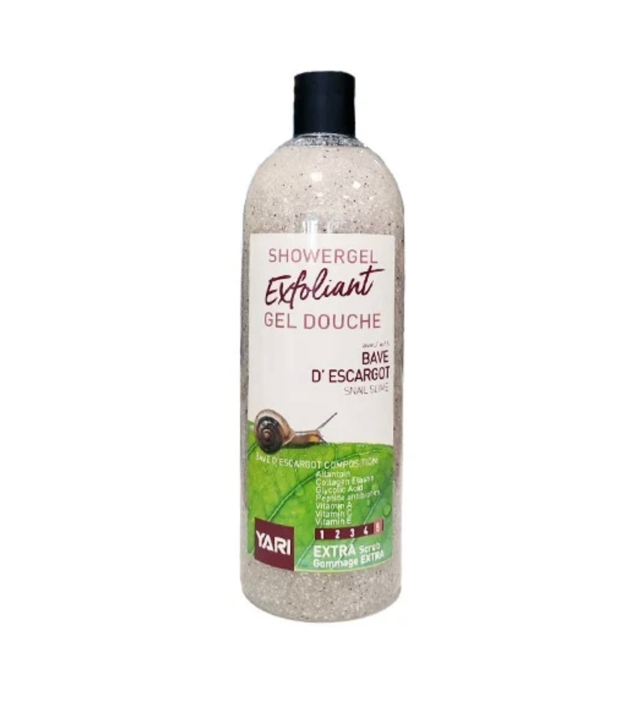 Yari Exfoliant Showergel Snail Slime 1000ml