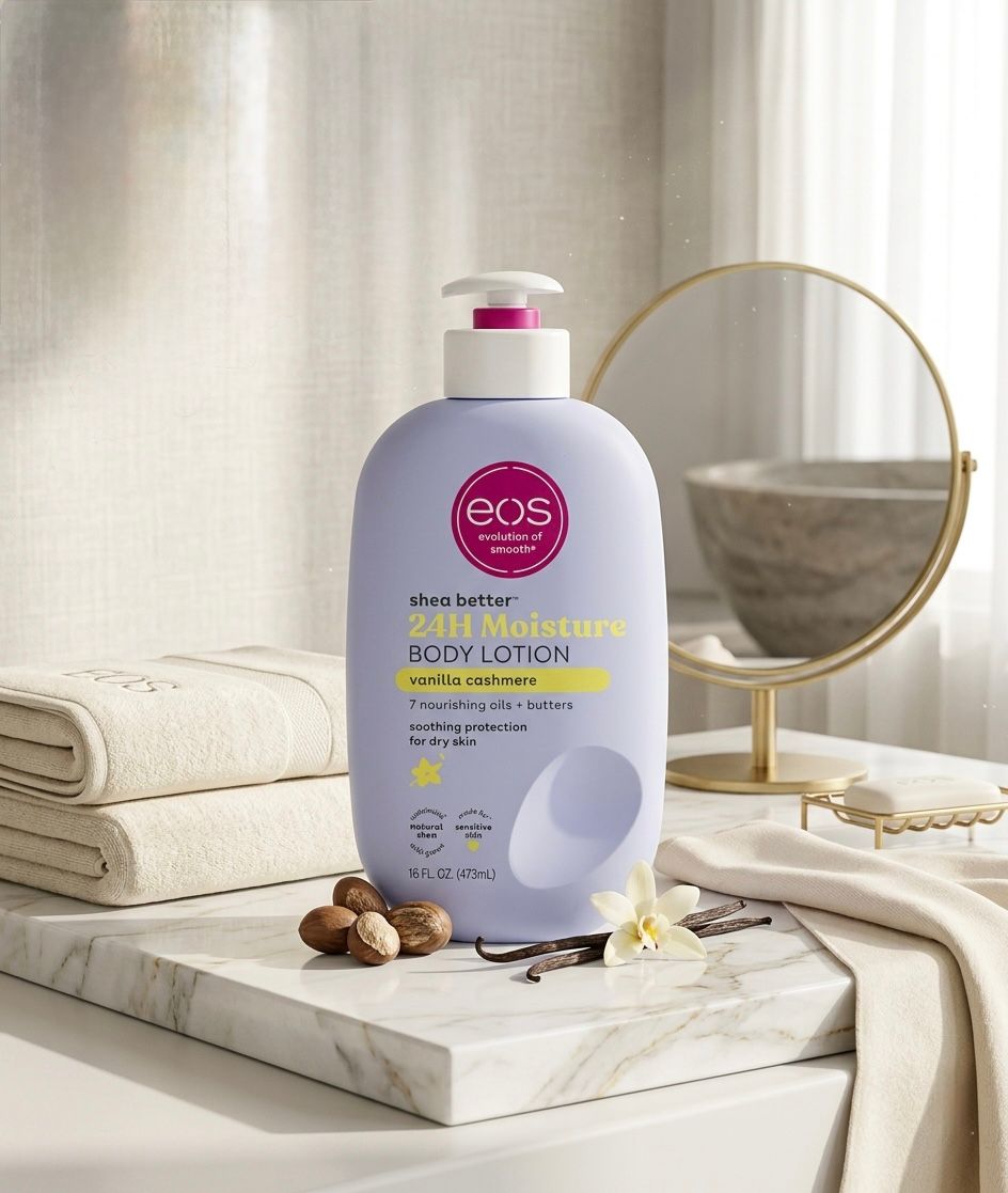 EOS Shea Better Vanilla Cashmere Body Lotion 473ml