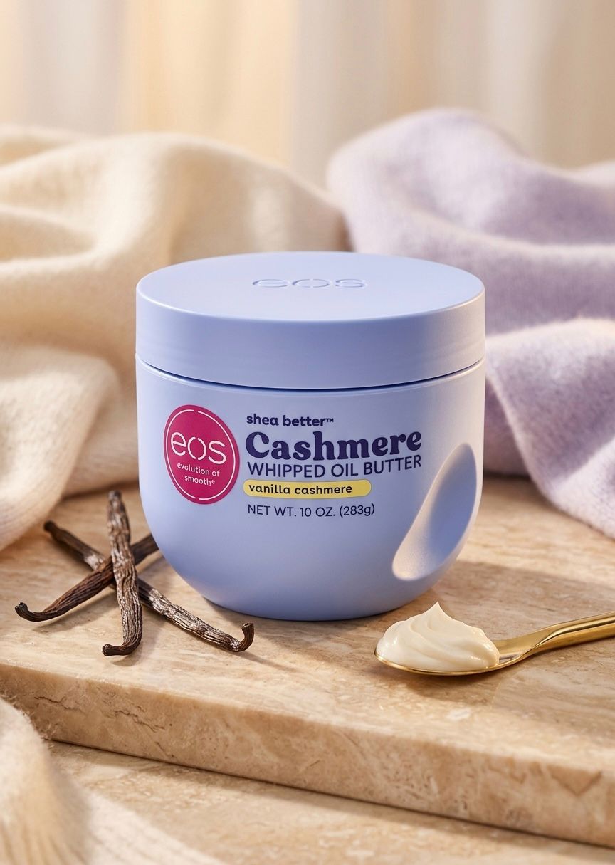 EOS Shea Better Vanilla Cashmere Whipped Oil Butter 10 oz