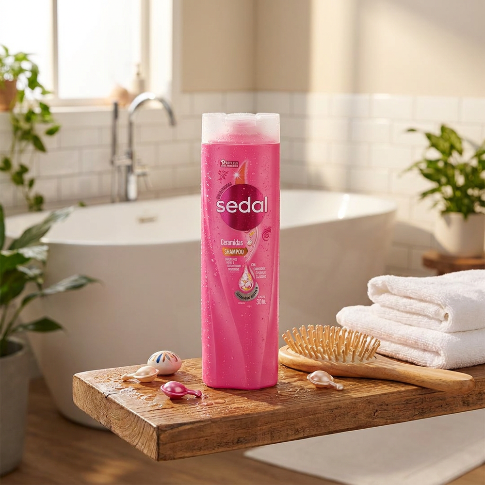 Sedal Spark of Light Silk Effect Shampoo 400ml
